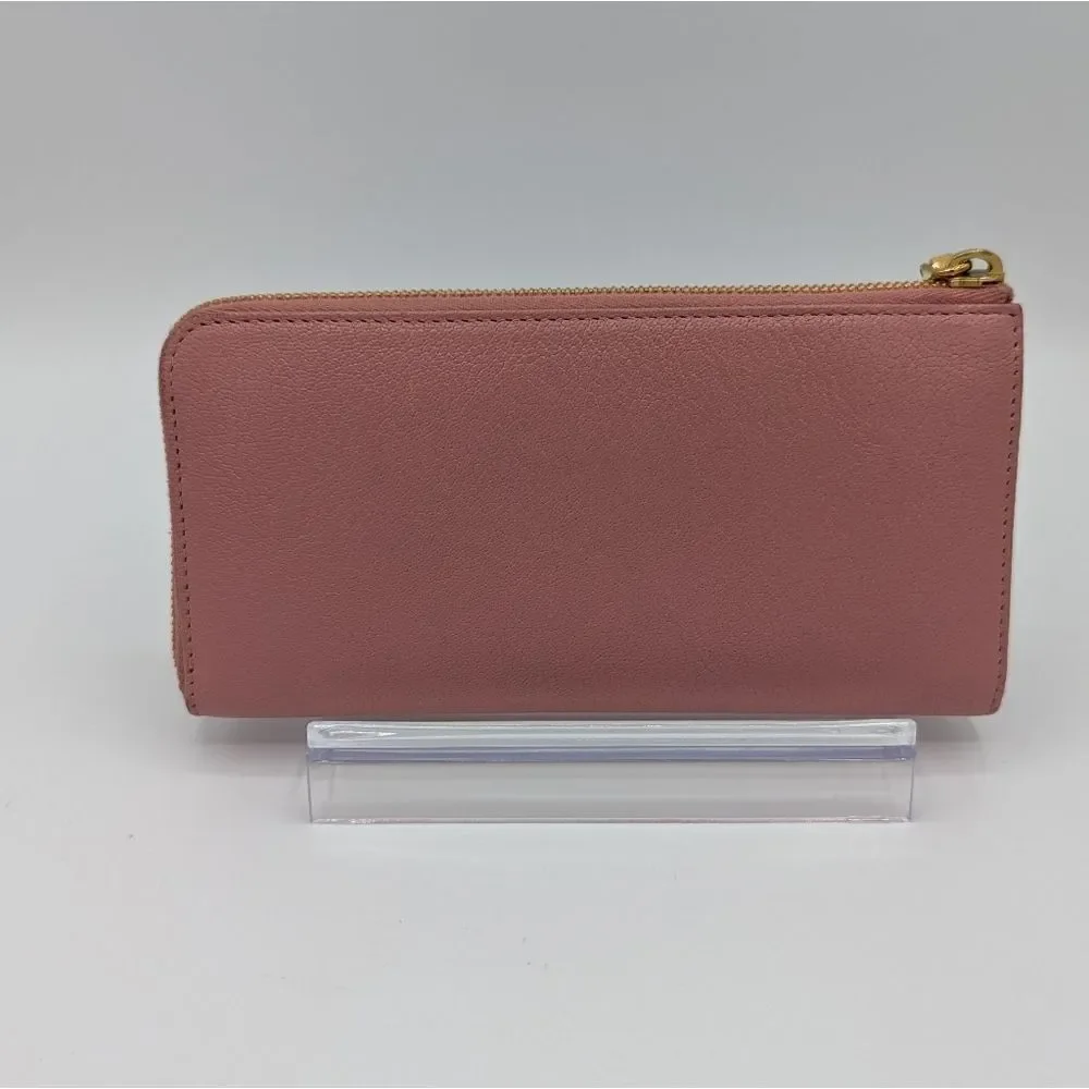 Miu Miu Pink Zip Wallet - Picture 10 of 15